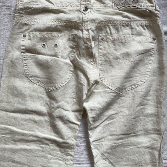 Original Replay 100 % linen pants sz 28/34 - Picture 6 of 6